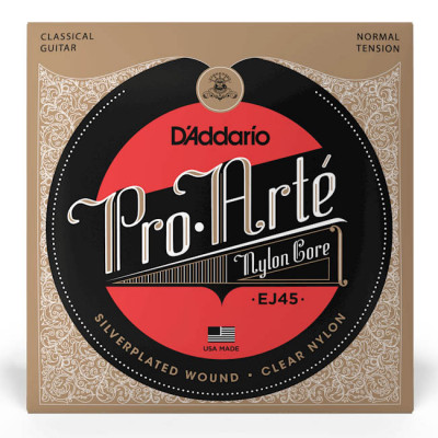 D'ADDARIO EJ45 PRO-ARTE NORMAL TENSION струни для класичної гітари